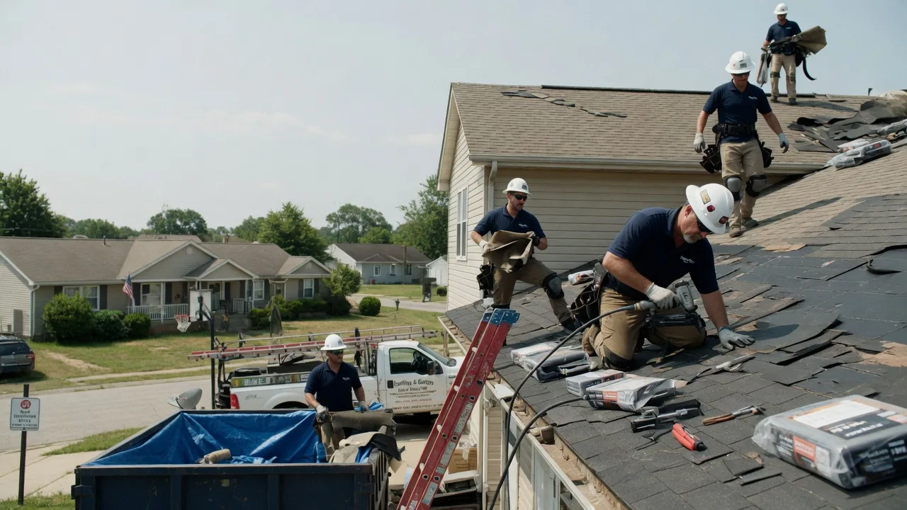 Roof Replacement in Powderly, KY near me